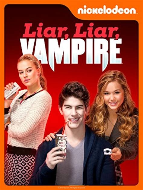 Liar, Liar, Vampire - Watch Full Movie on Paramount Plus. KIDS 2015 TV-PG 1H 7M. TRY IT FREE. When an introverted 17-year-old switches schools, the most popular girl mistakes him for a vampire. His supernatural persona helps him rule the school, but as word spreads, the truth becomes harder to hide! When an introverted 17-year-old switches ... 